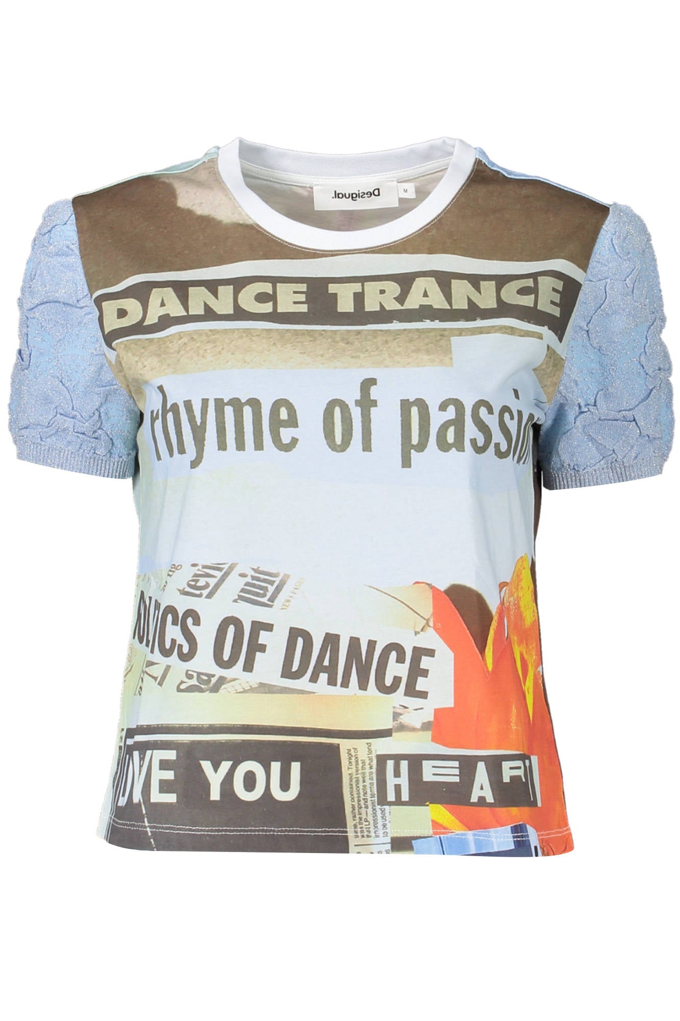 T-Shirt DESIGUAL Azzurro
