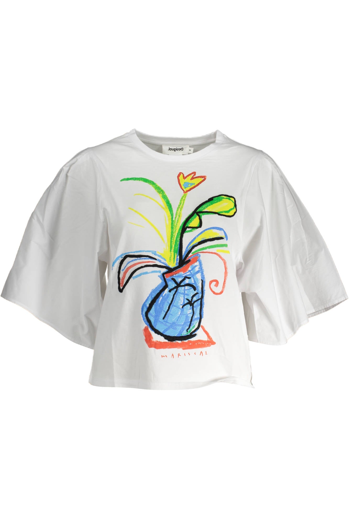 T-shirt DESIGUAL Bianco