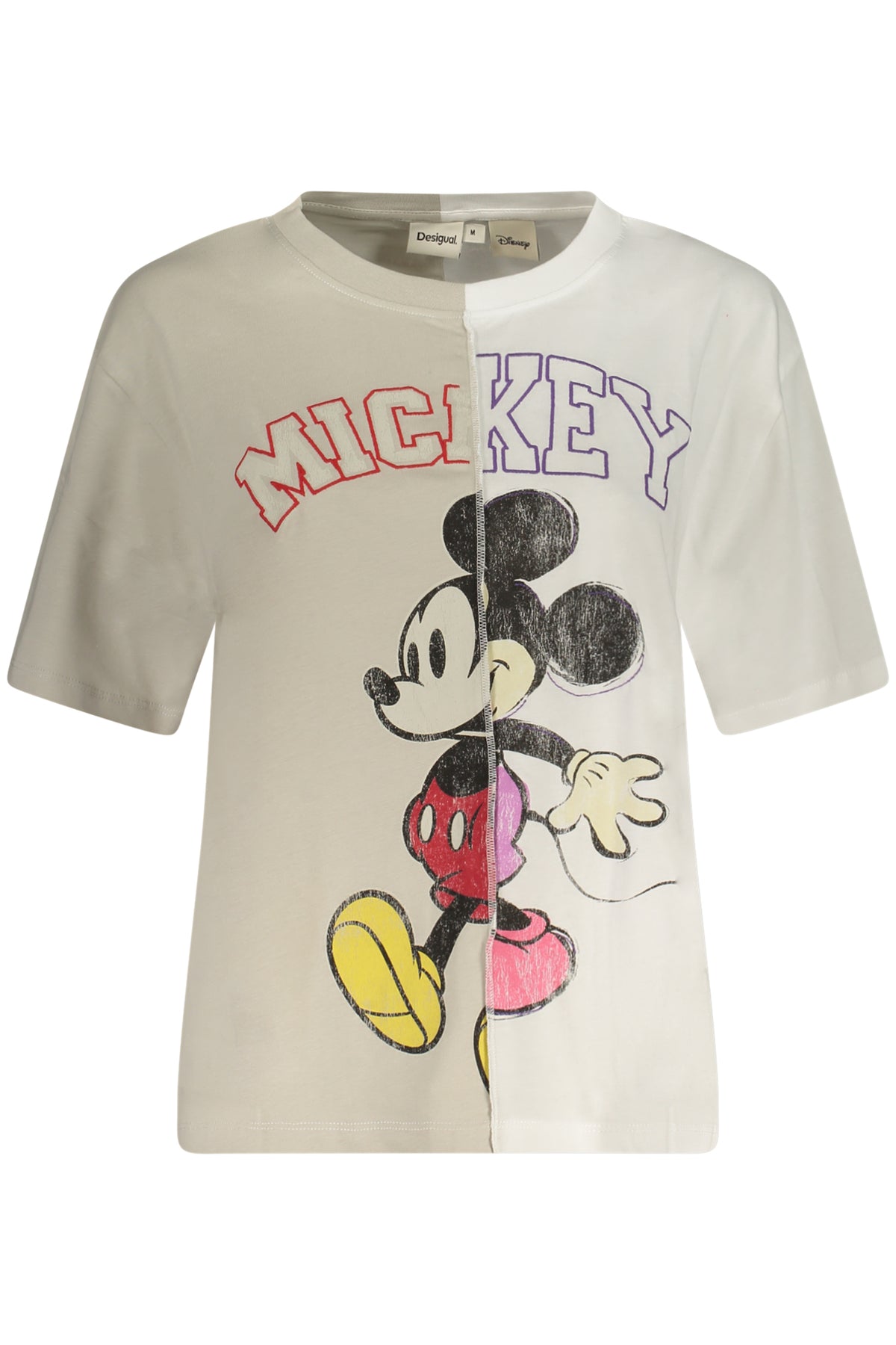T-Shirt Desigual Bianco 26WWTK59MIGMICKEY