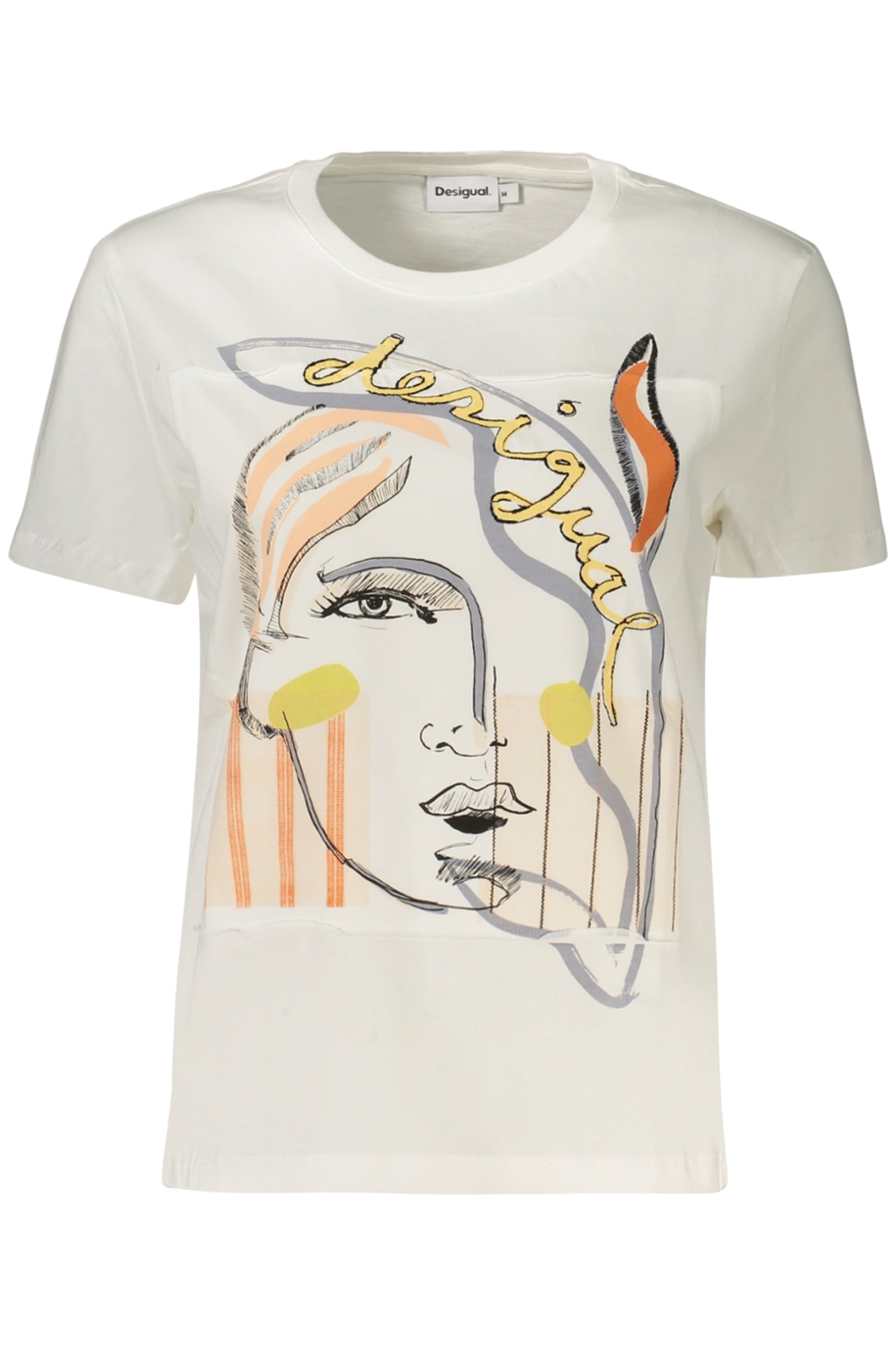 T-Shirt Desigual Bianco 26SWTK51