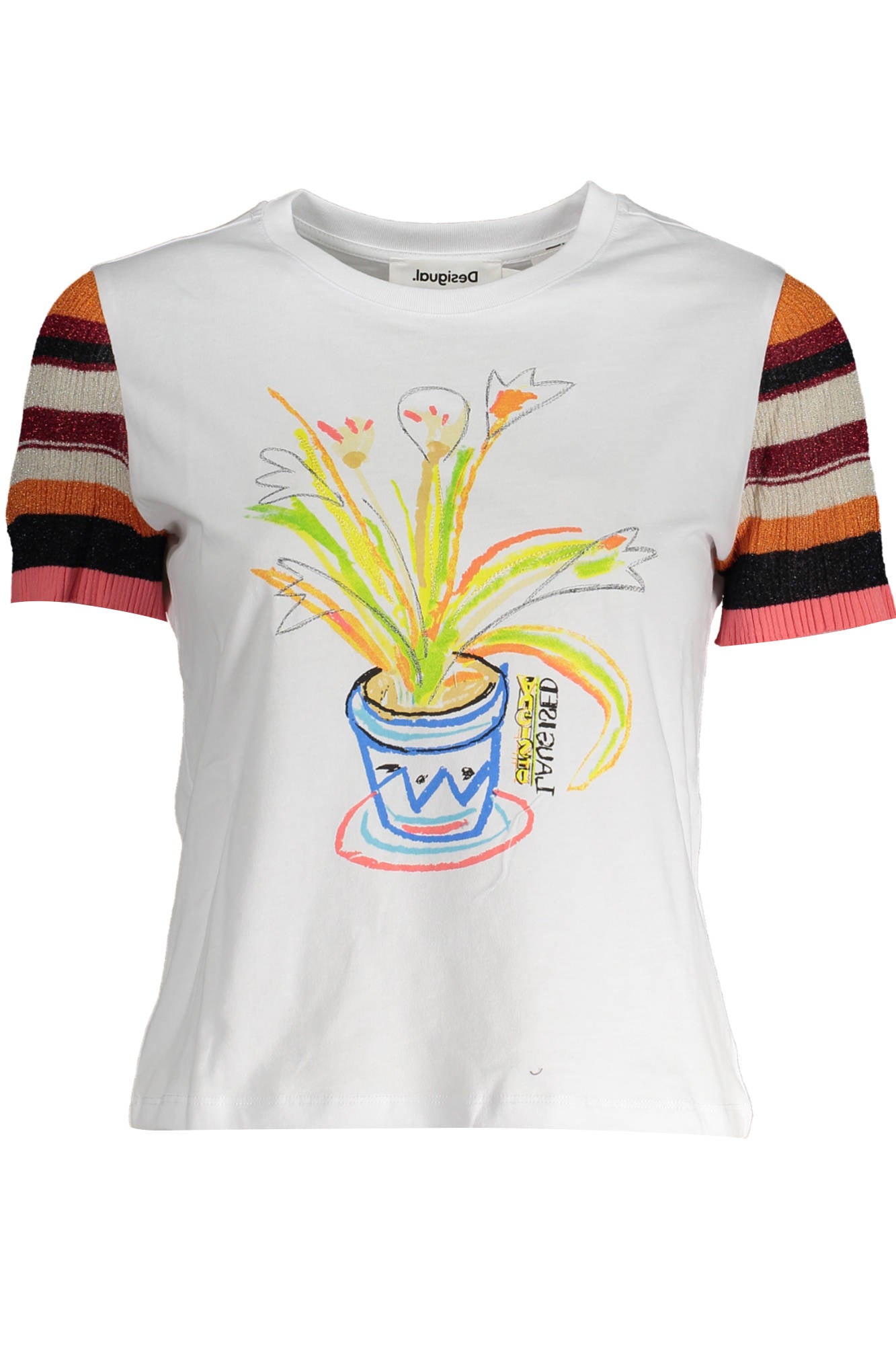 T-shirt DESIGUAL Bianco
