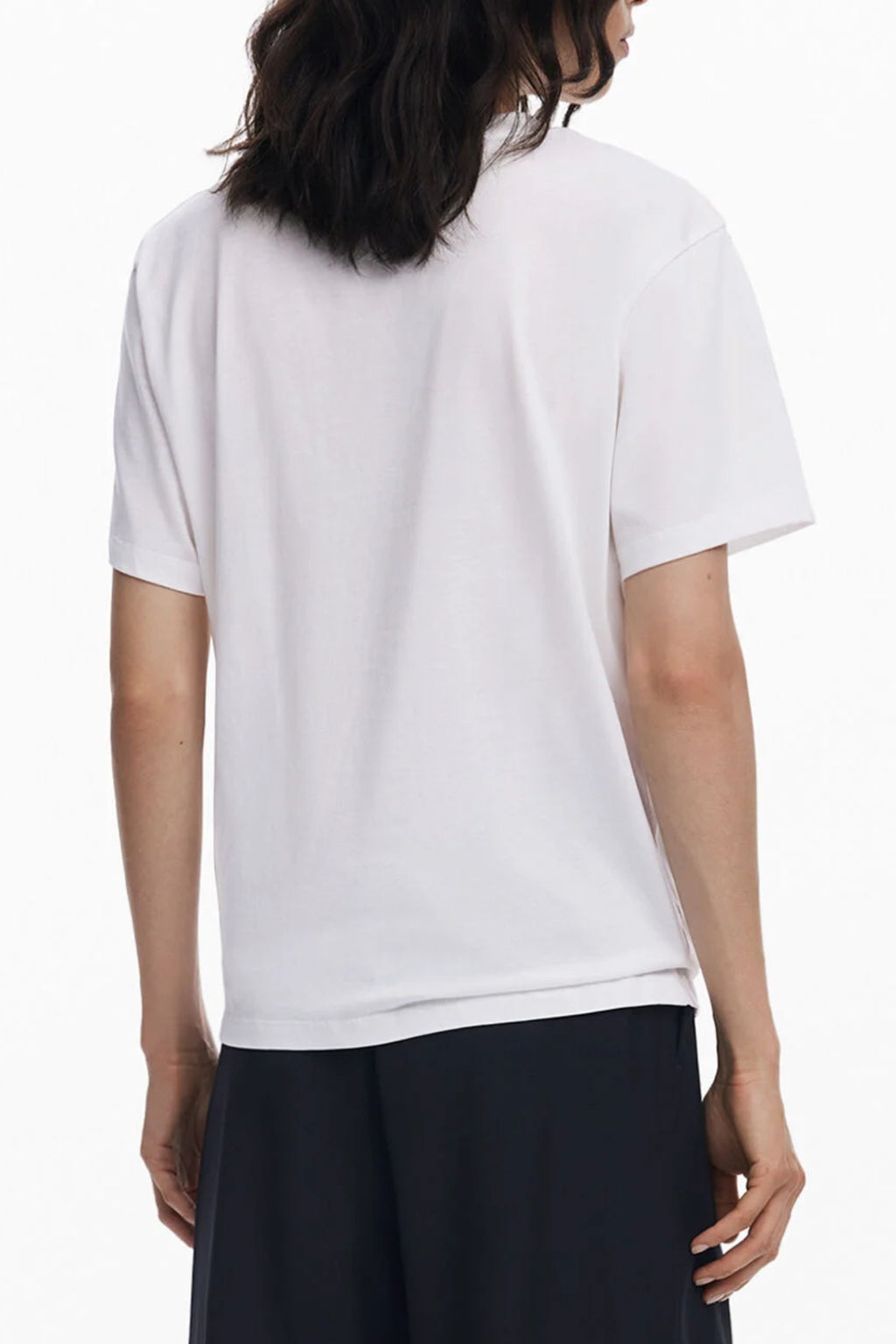 T-Shirt Desigual Bianco 25WWTK50