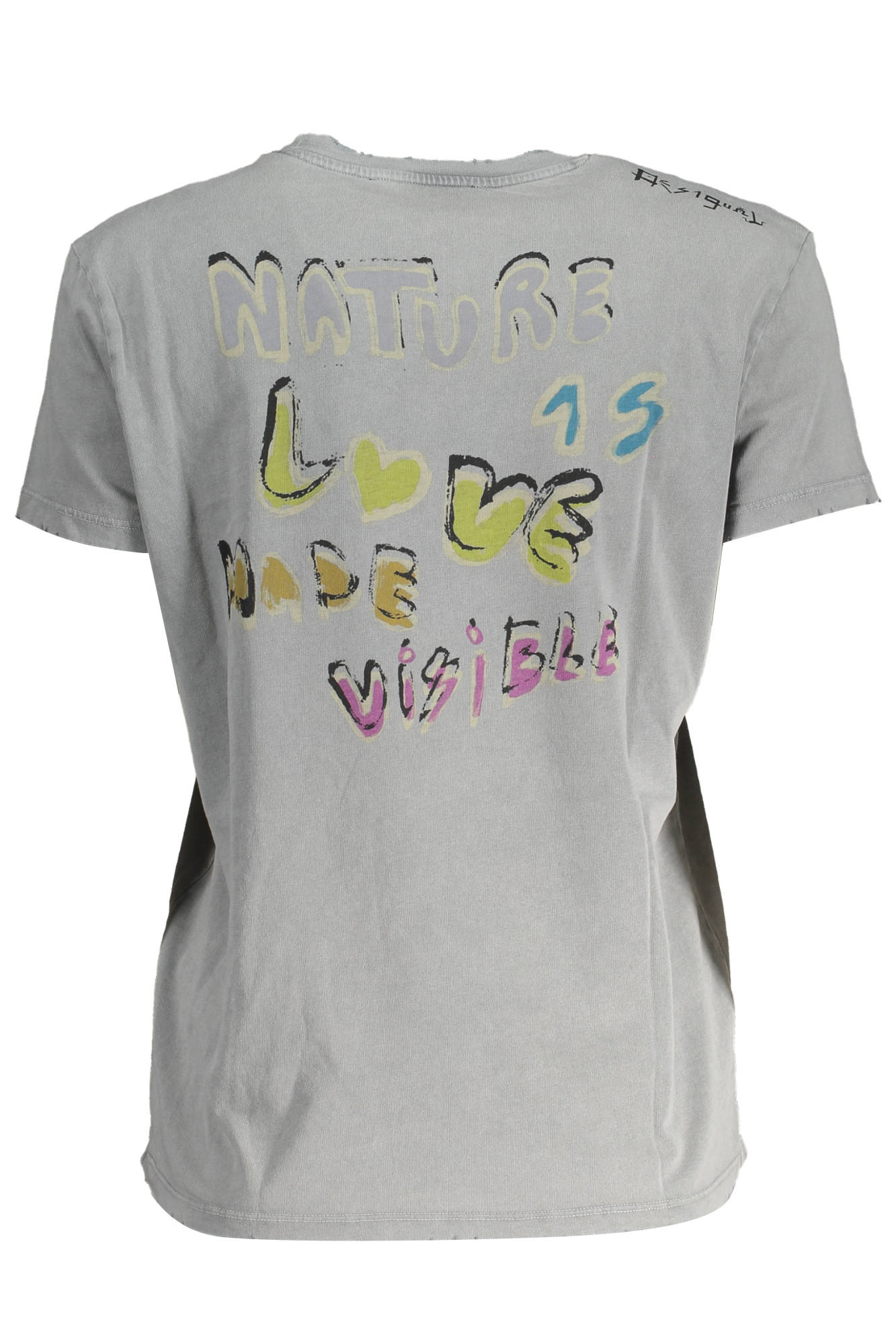 T-shirt DESIGUAL Grigio