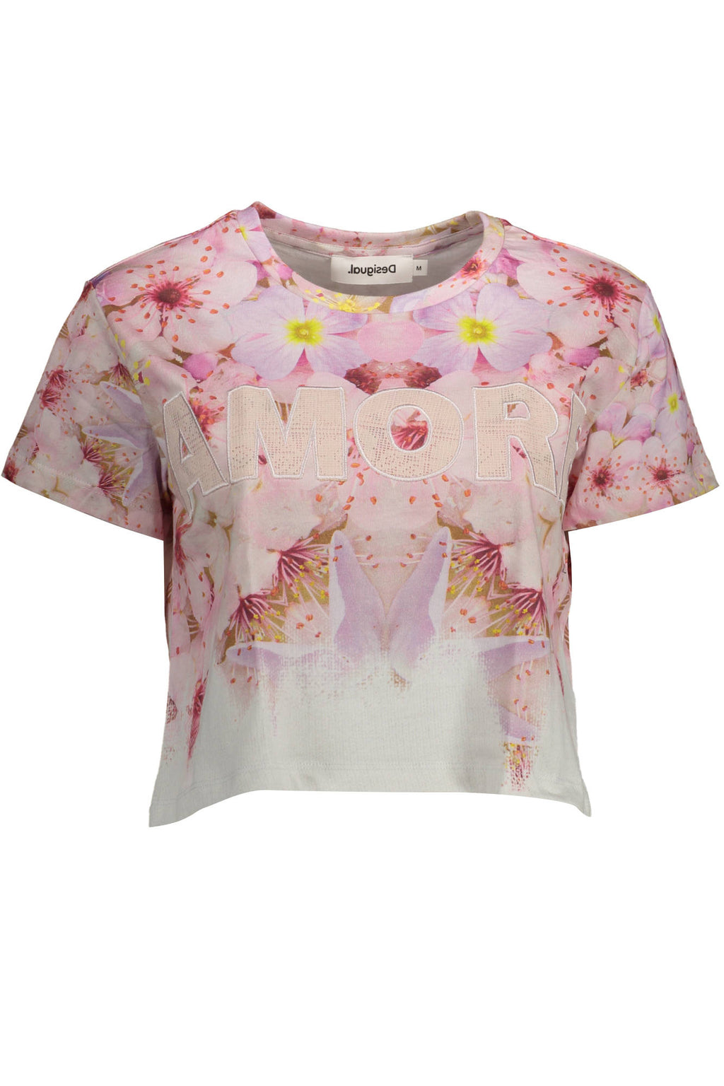 T-Shirt DESIGUAL Rosa 22SWTK75