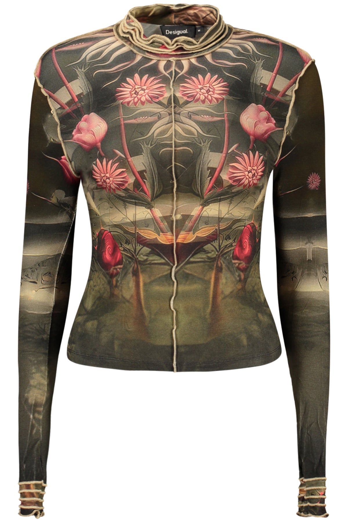 T-Shirt Desigual Nero 26WWTK34
