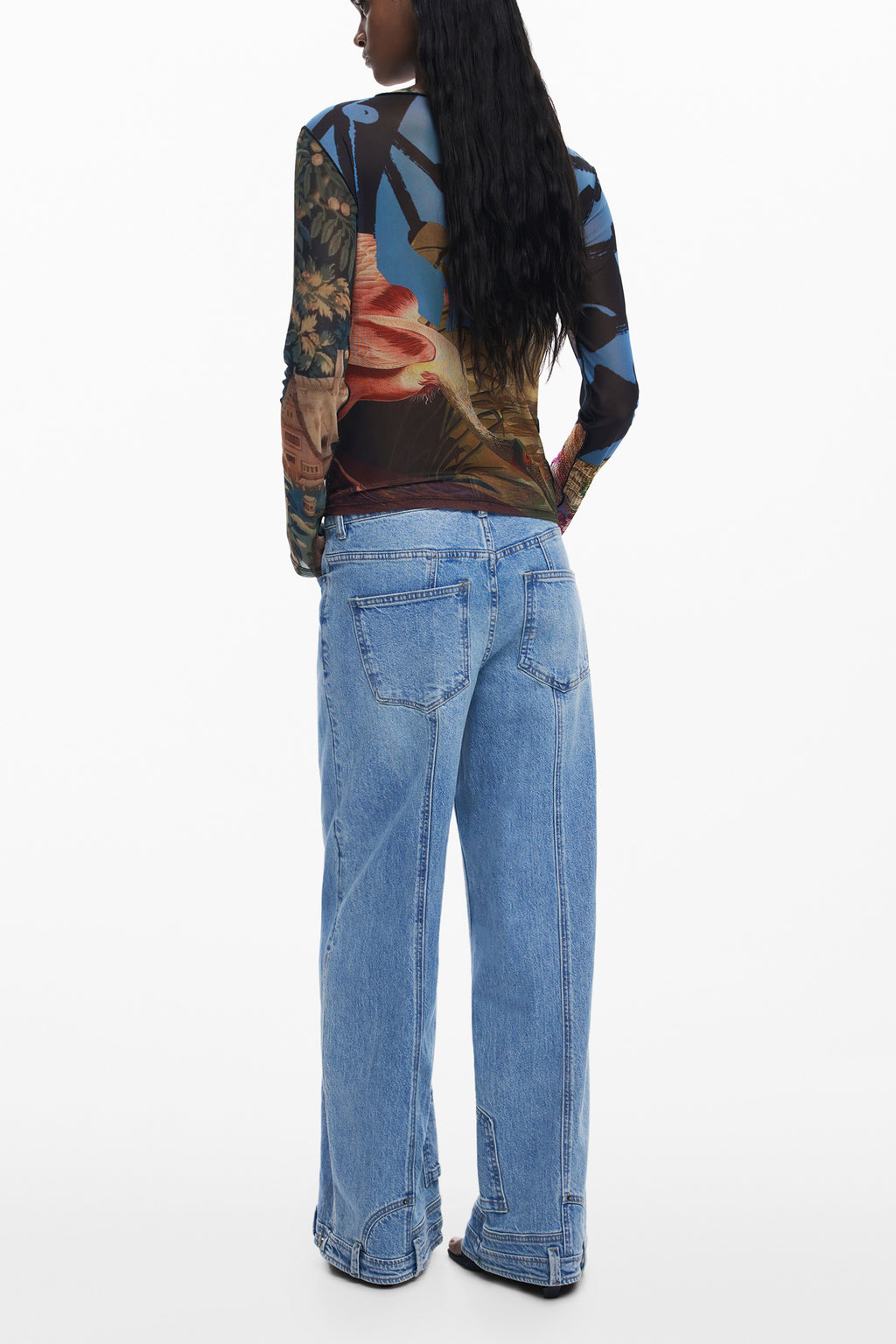 T-Shirt DESIGUAL Nero 25WWTK39
