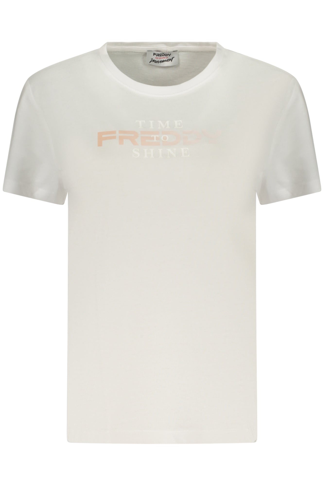 T-Shirt FREDDY Bianco S26WCRT3