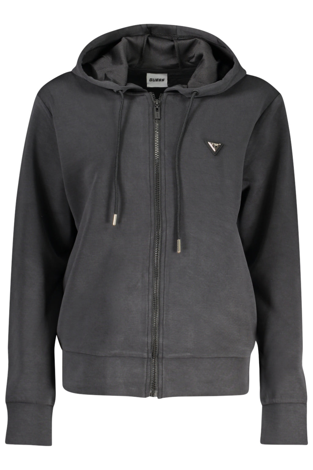 Felpa Guess Jeans Nero V4YQ06KCAY2