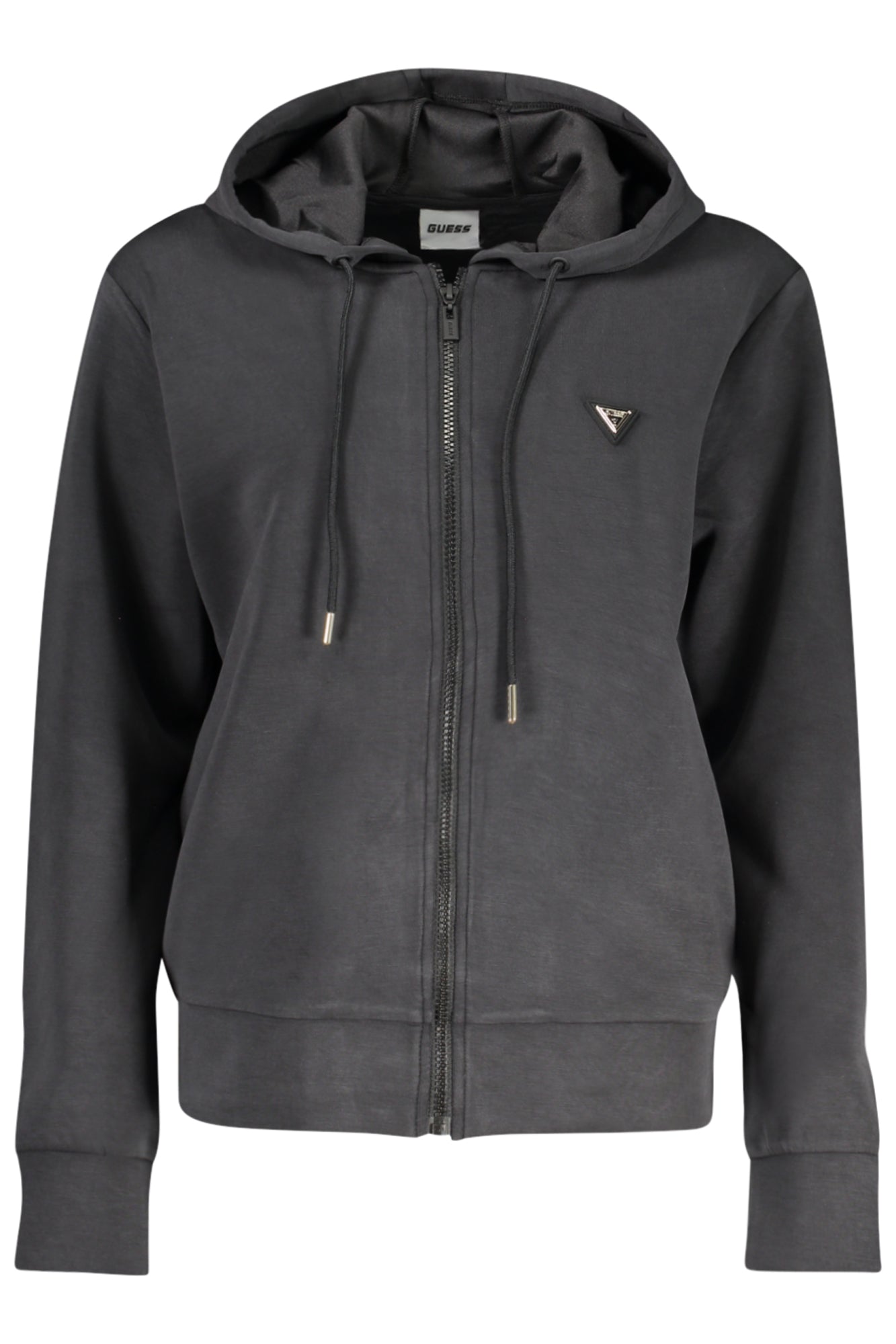 Felpa Guess Jeans Nero V4YQ06KCAY2