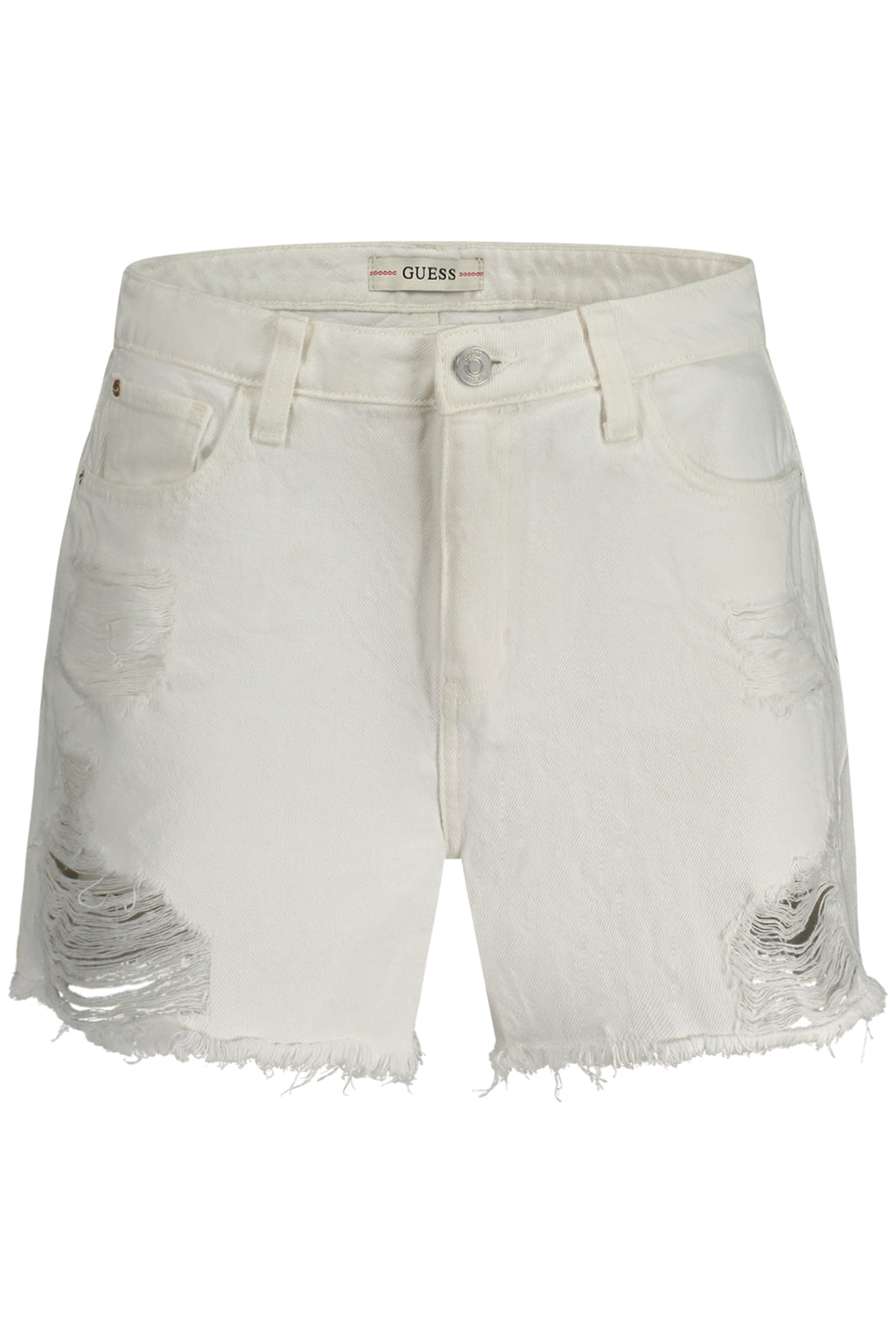 Short Guess Jeans Bianco W4GD74DEN0