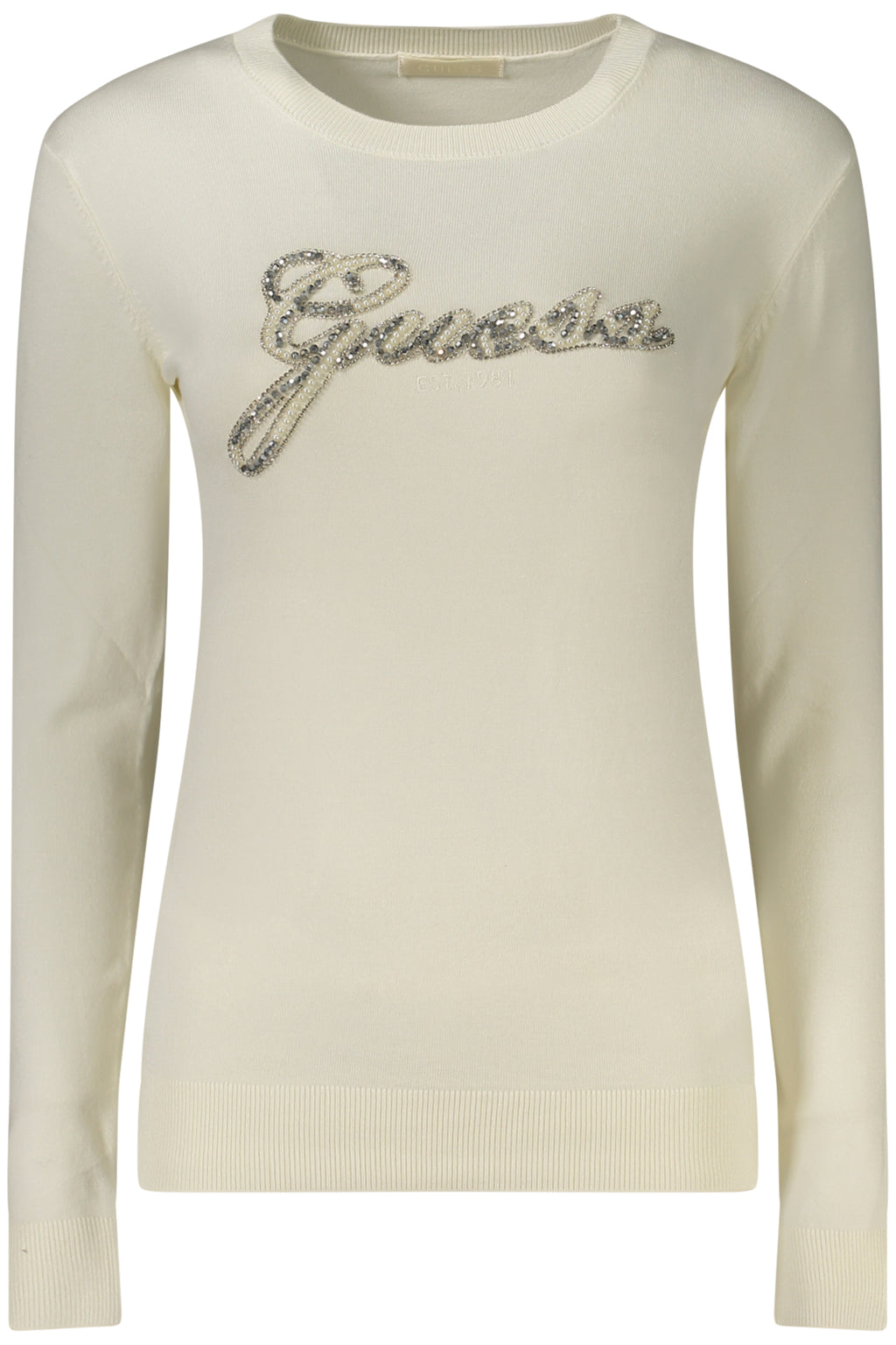 Maglia Guess Jeans Bianco W6BR53Z1454