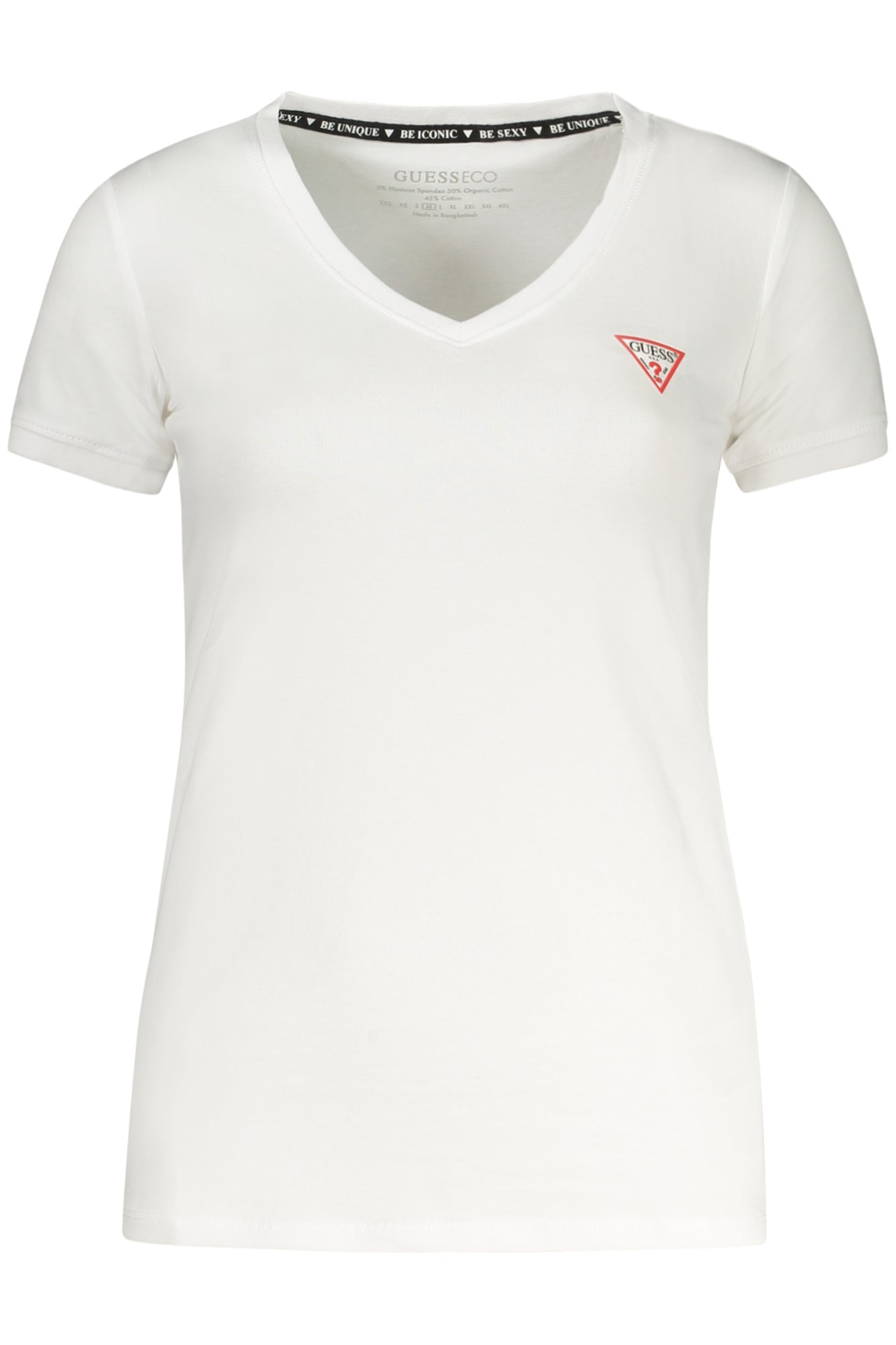 T-Shirt GUESS JEANS Bianco W2YI45J1314
