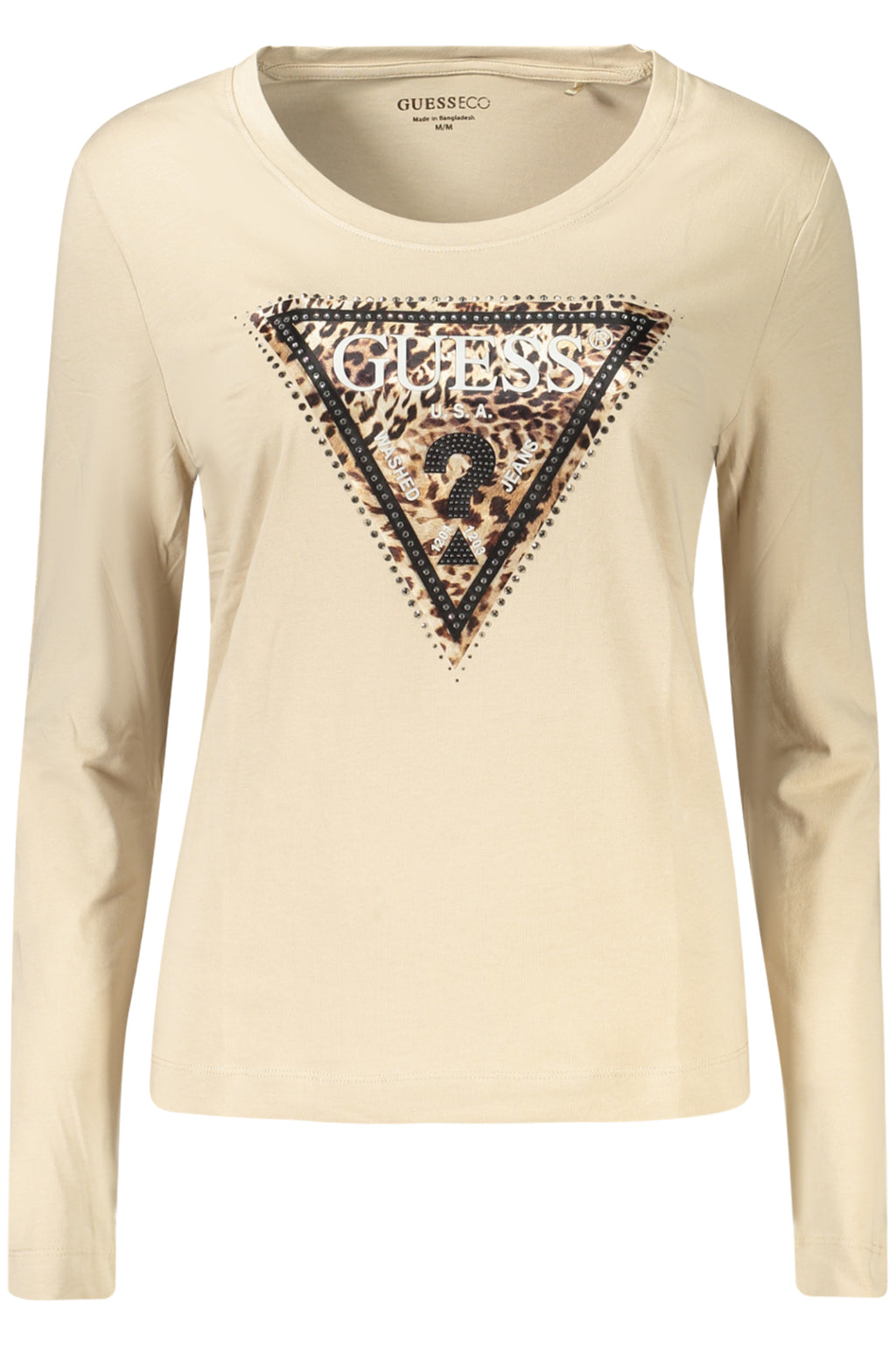 T-Shirt Guess Jeans Beige W6BI57K7387