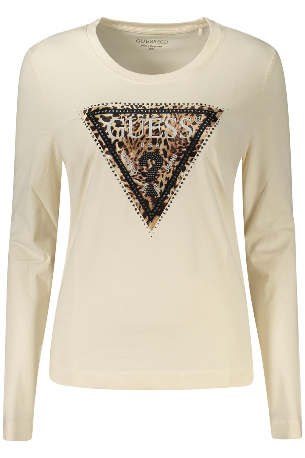 T-Shirt Guess Jeans Beige W6BI57K7387