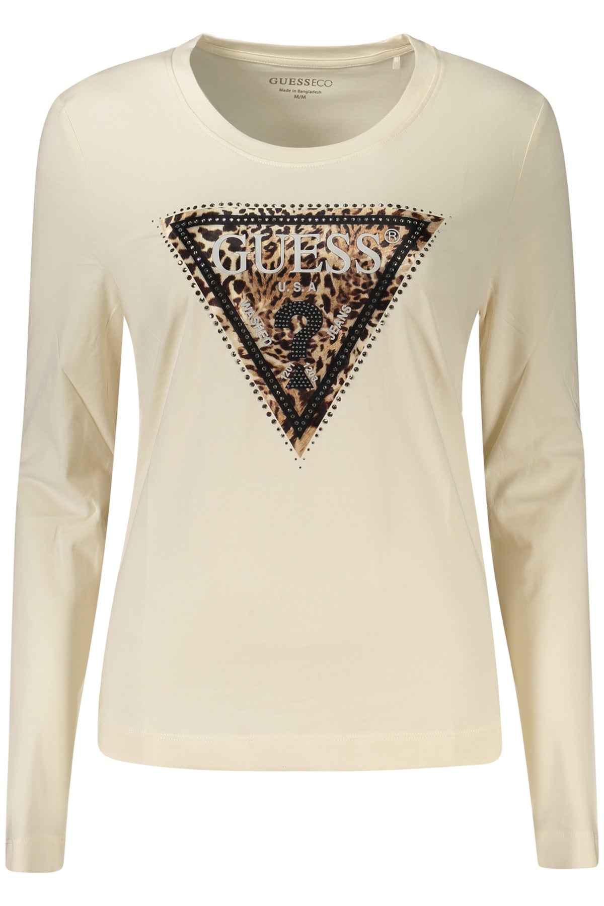 T-Shirt Guess Jeans Beige W6BI57K7387