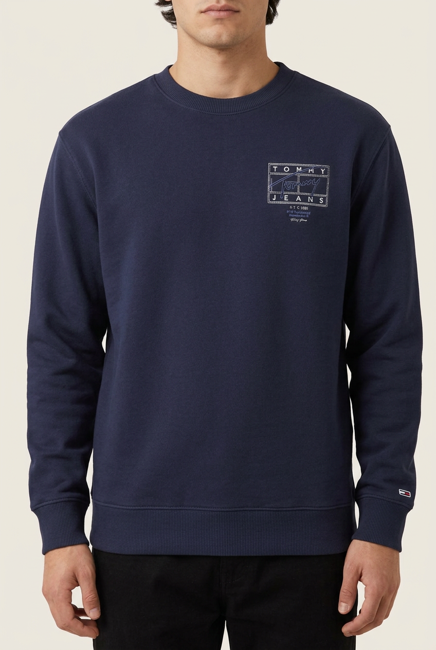 Felpa TOMMY HILFIGER Blu DM0DM22366