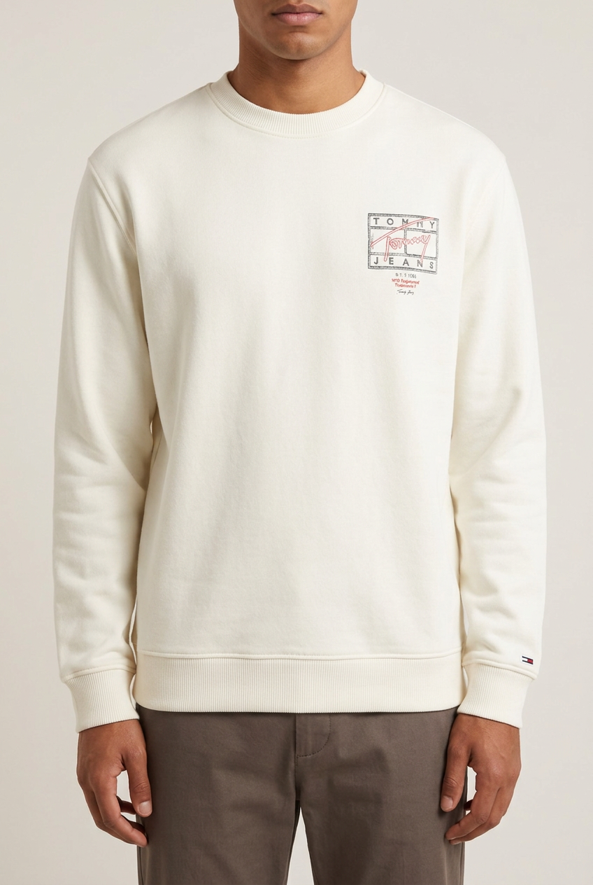Felpa TOMMY HILFIGER Bianco DM0DM22366