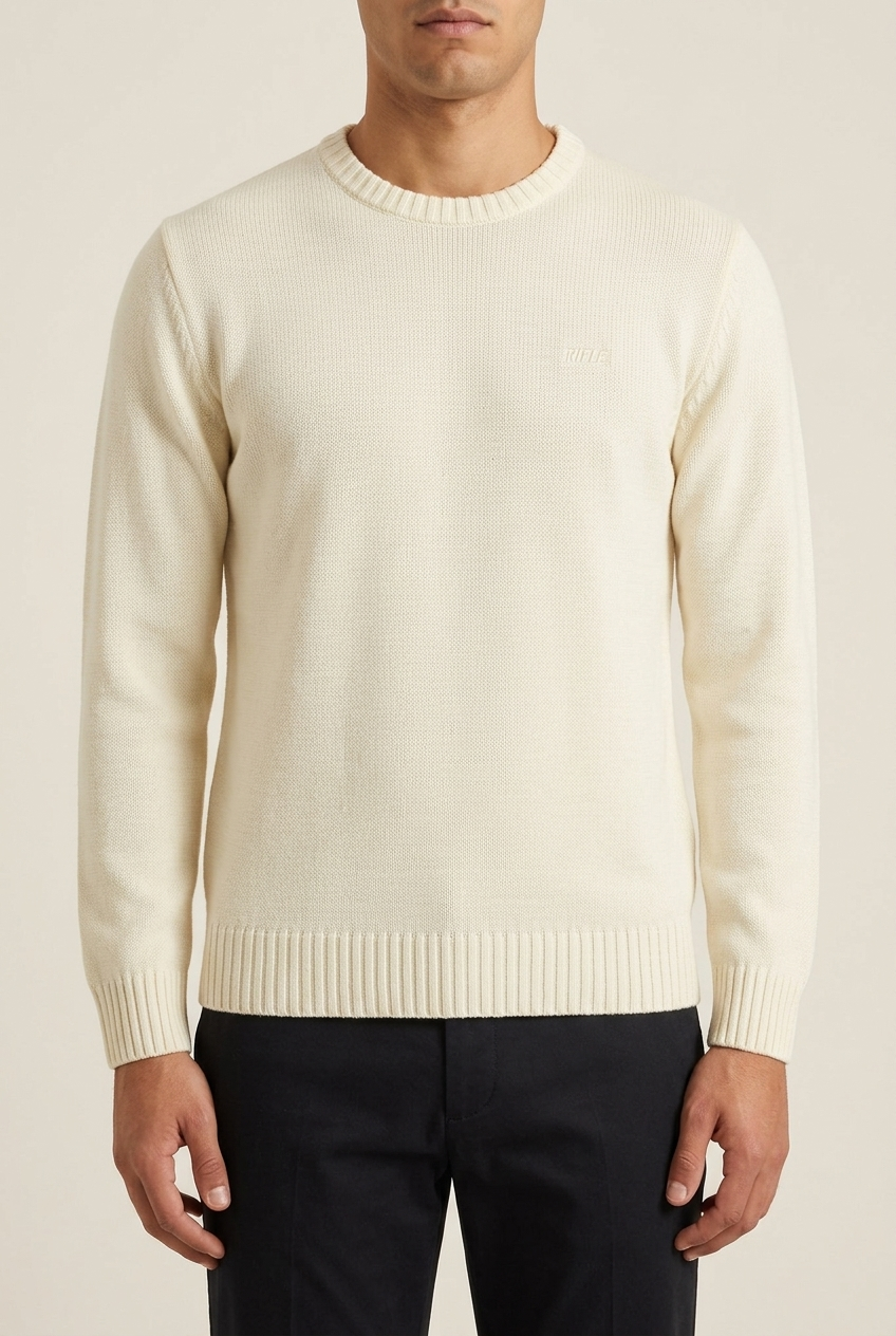 Maglione RIFLE Bianco RFTR080