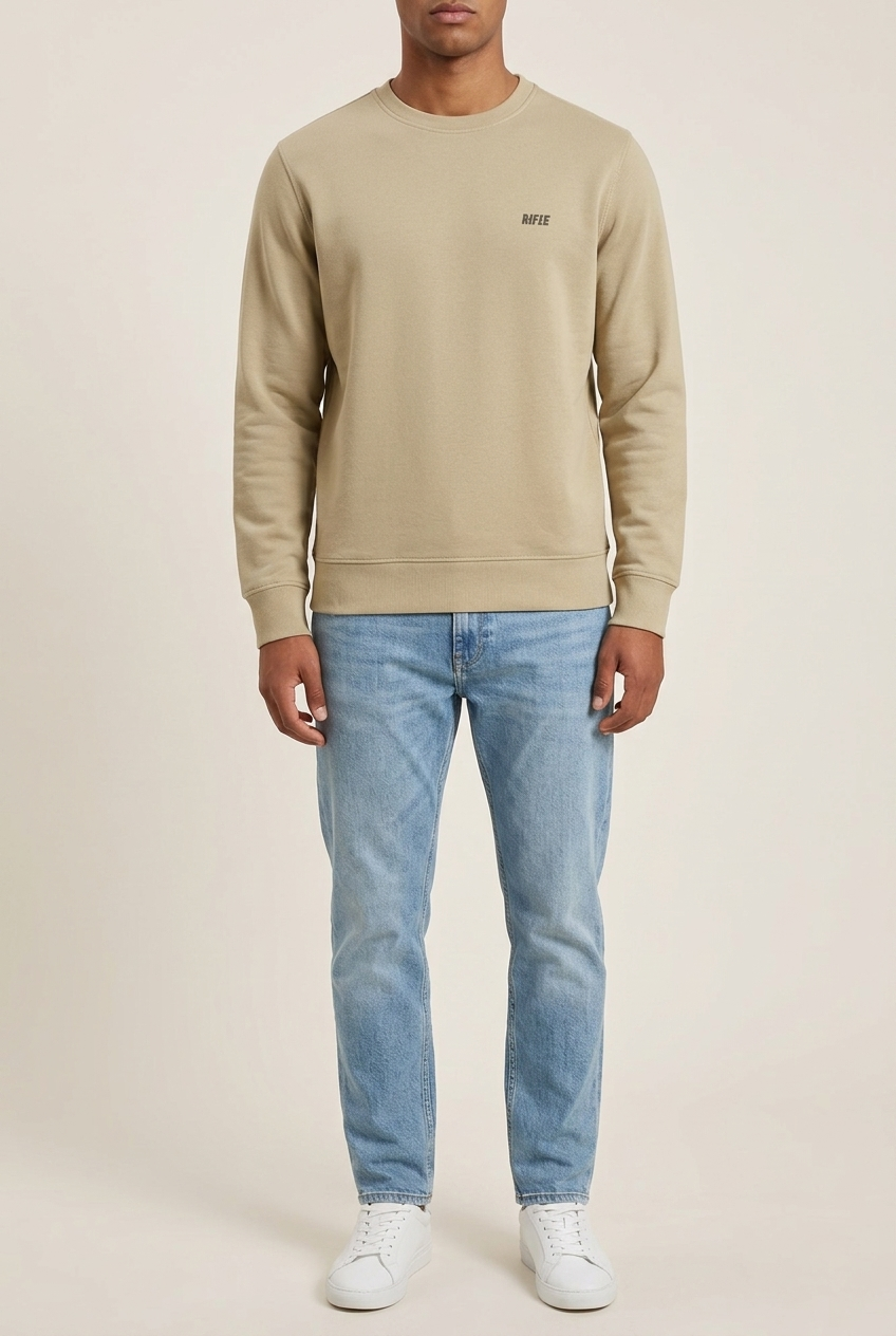 Felpa RIFLE Beige RFF016