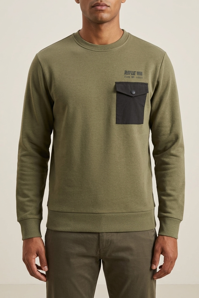Felpa RIFLE Verde RFF410