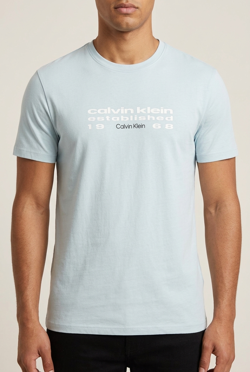 T-Shirt CALVIN KLEIN Azzurro LV04RG800G
