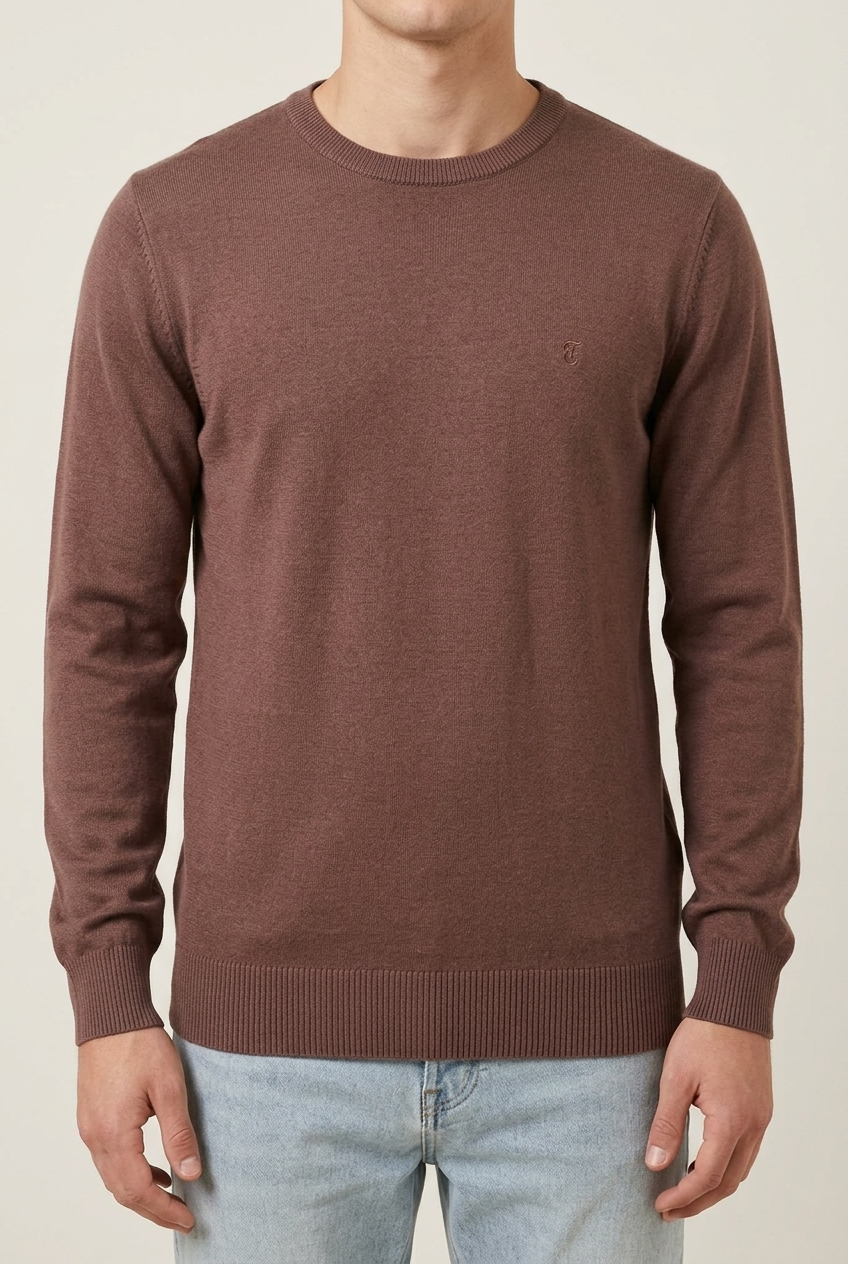 Maglione COVERI MOVING Marrone TR1720