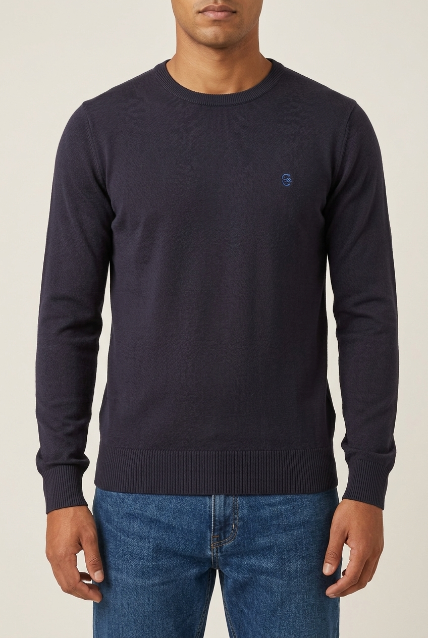 Maglione COVERI MOVING Blu XXXTR1720