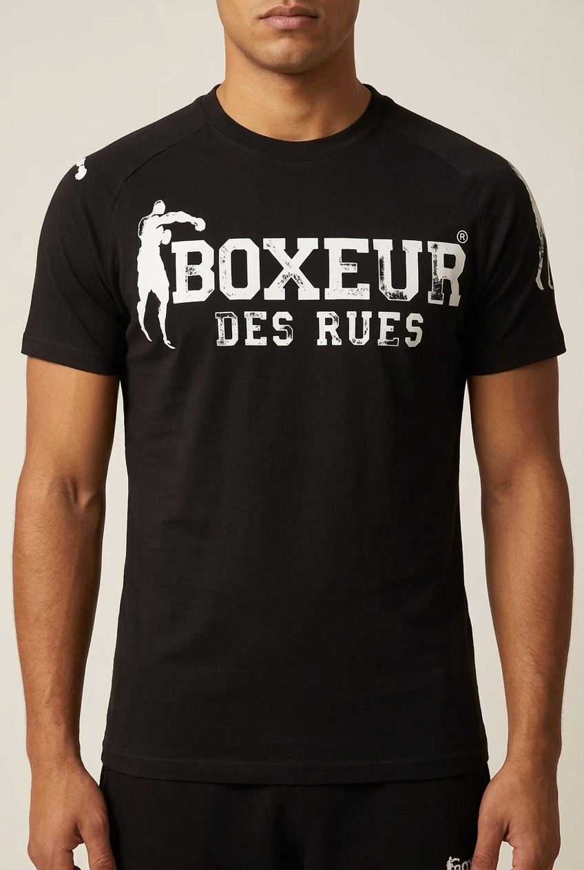 T-Shirt BOXEUR DES RUES Nero BXM0202843CC