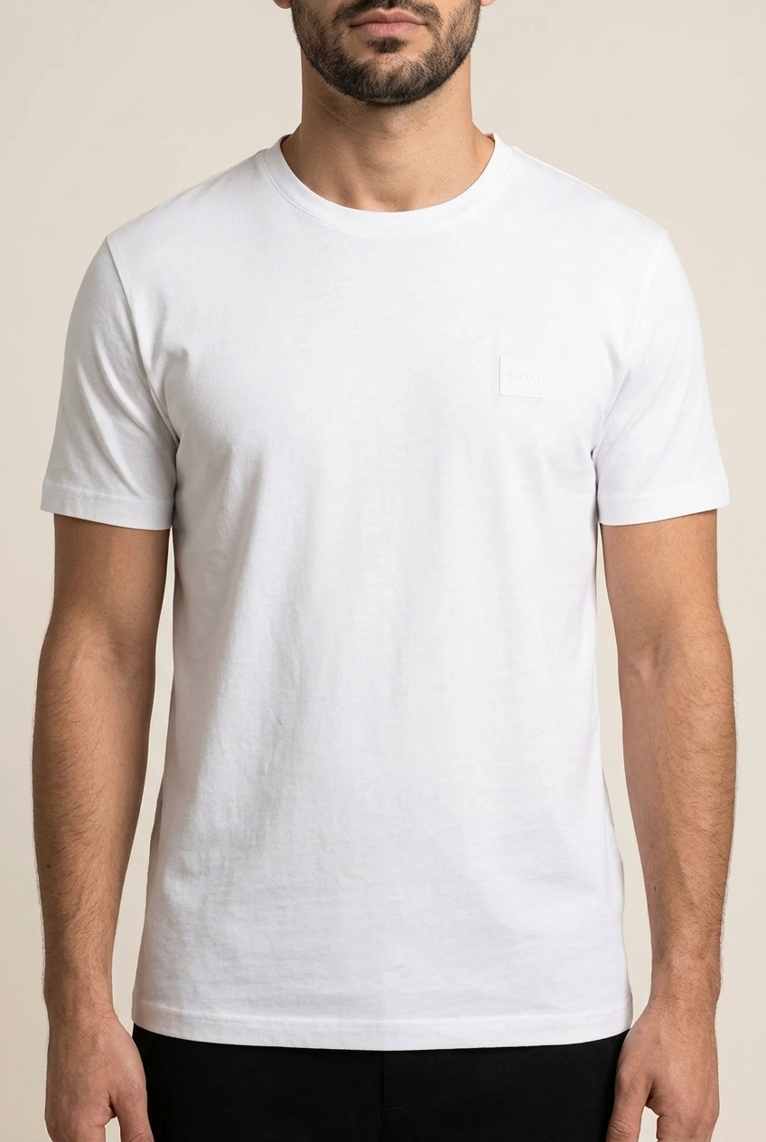 T-Shirt BOSS Bianco 50508584 TALES