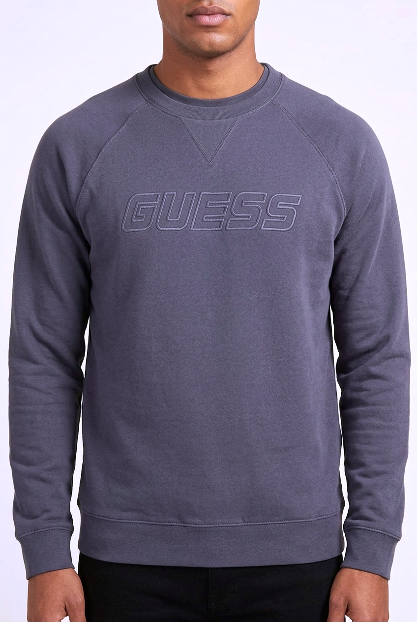Felpa GUESS JEANS Blu Z4YQ16KAIJ1