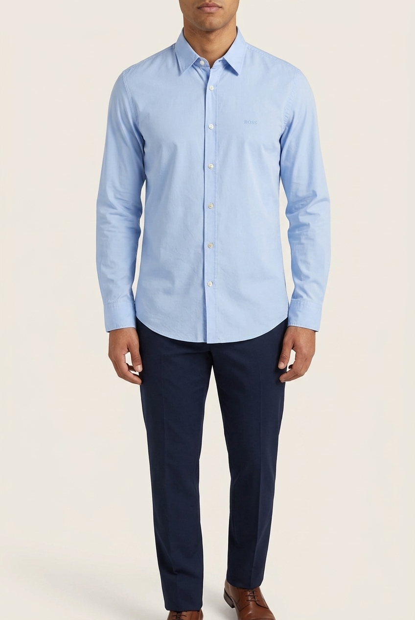 Camicia BOSS Azzurro 50518304 RELEGANT 6