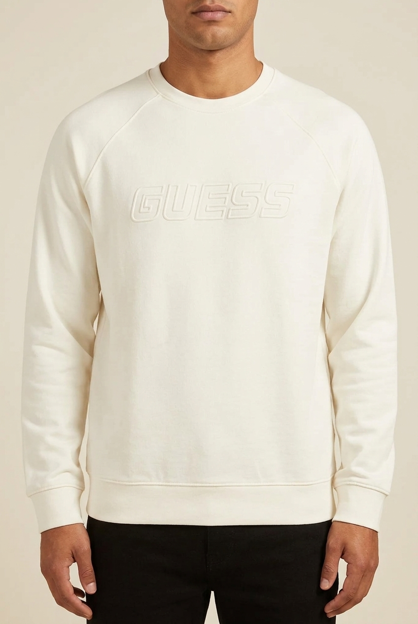 Felpa GUESS JEANS Bianco Z4YQ16KAIJ1