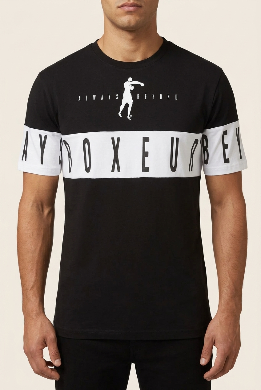 T-Shirt BOXEUR DES RUES Nero BXM0200612AZ