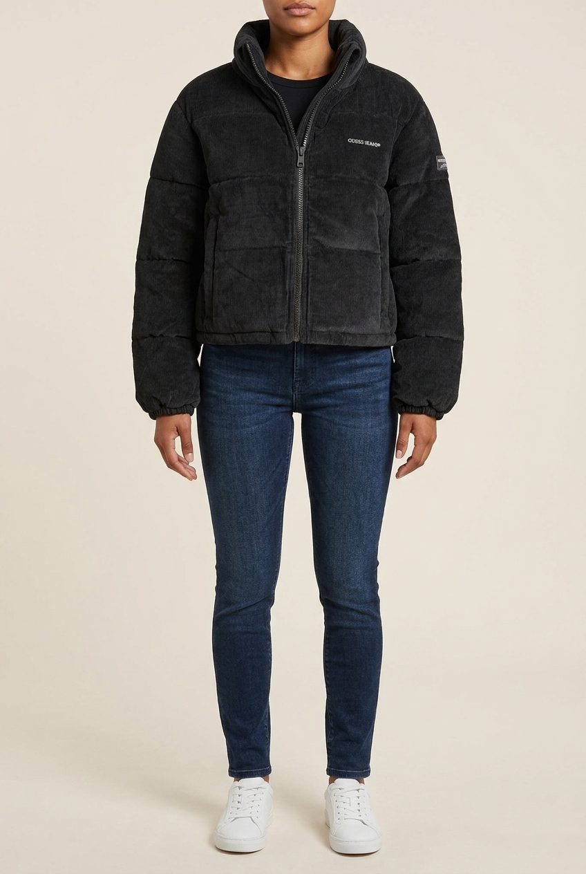 Giubbotto GUESS JEANS Nero W5BL17W2061
