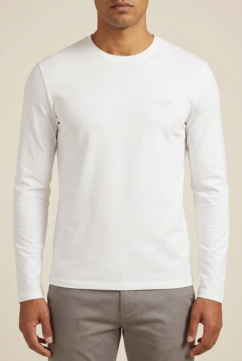T-Shirt GUESS JEANS Bianco M6YI28K3733