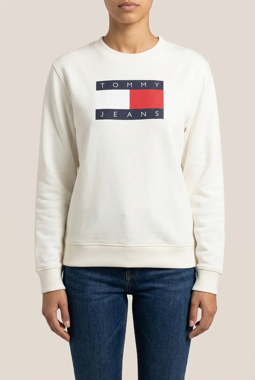 Felpa TOMMY HILFIGER Bianco DW0DW22564
