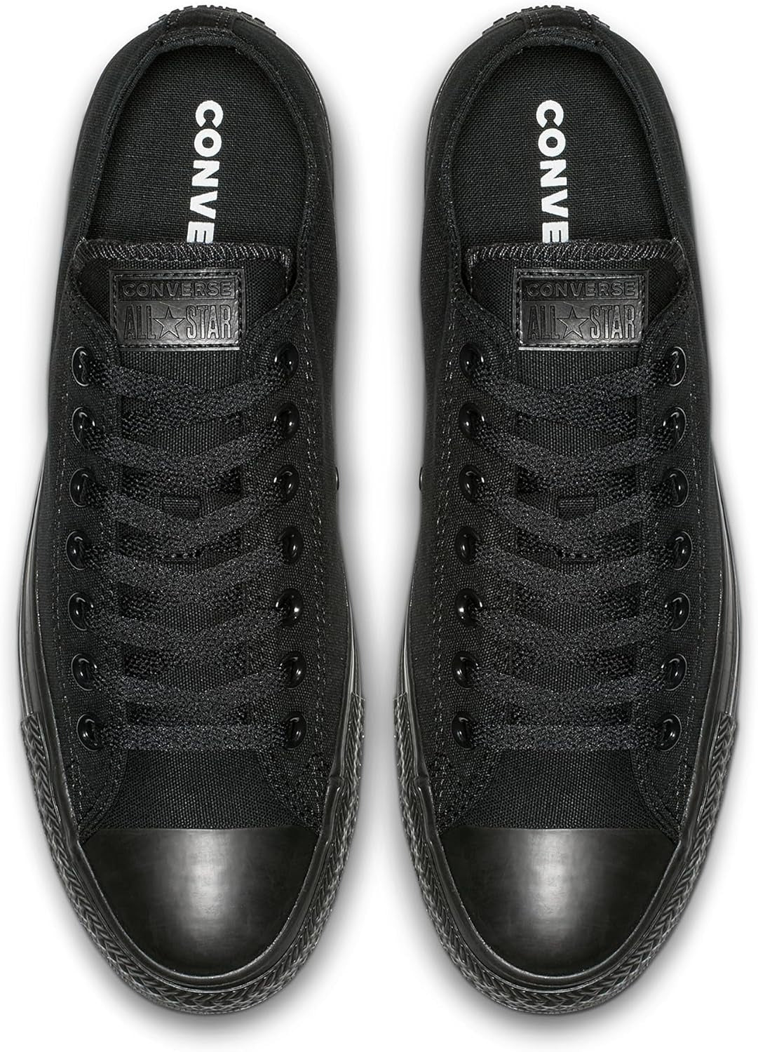 Converse Chuck Taylor All Star Low Black Monochrome Donna