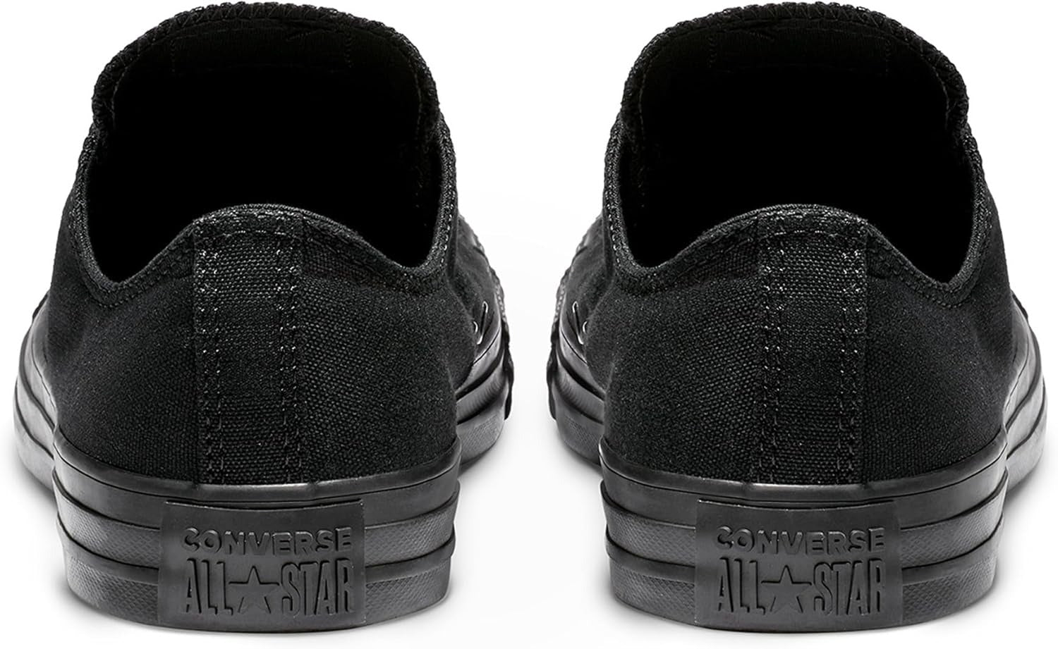 Converse Chuck Taylor All Star Low Black Monochrome Donna