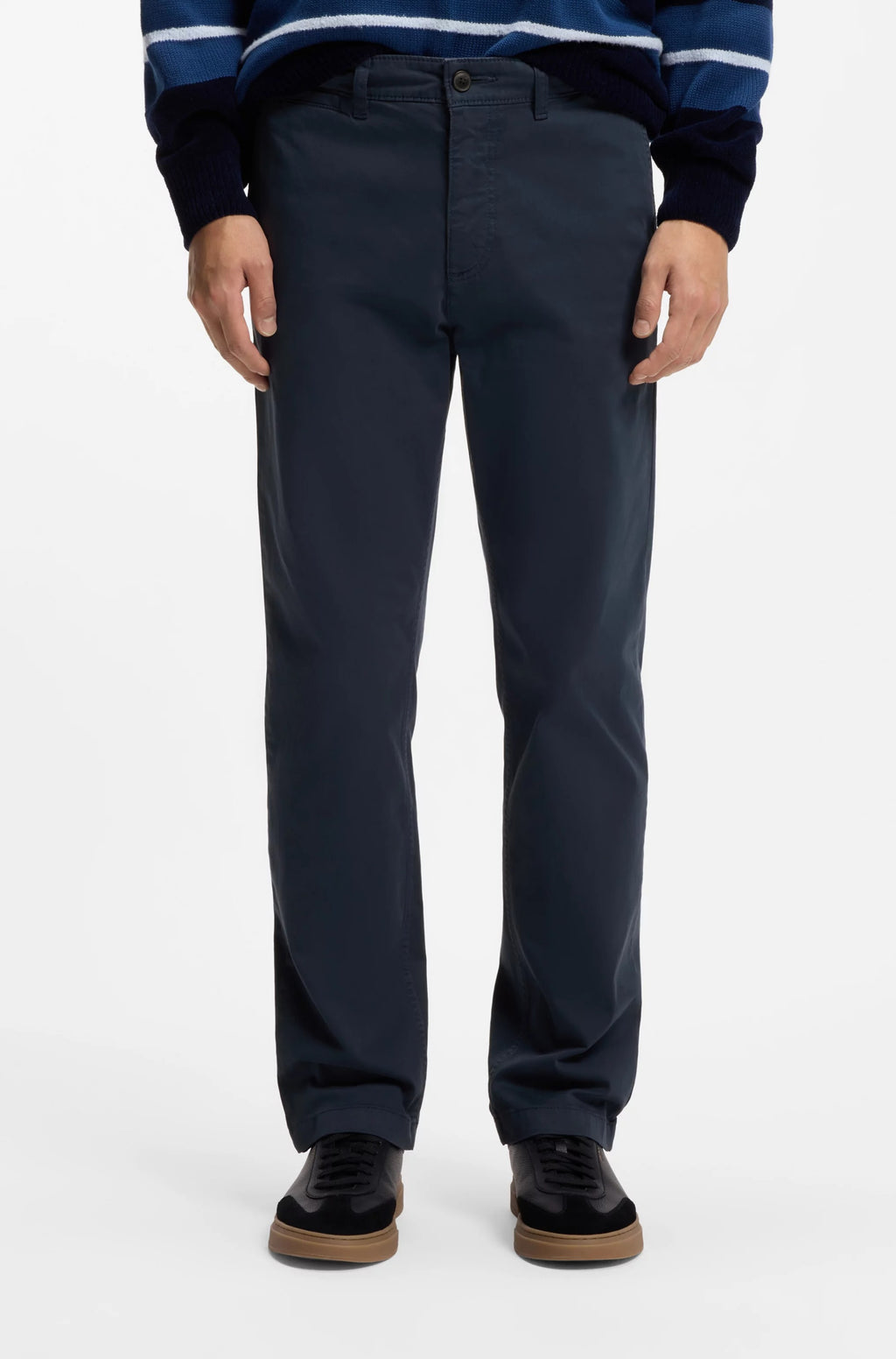 Pantaloni BOSS Blu 50534378 CHINO REGULAR1