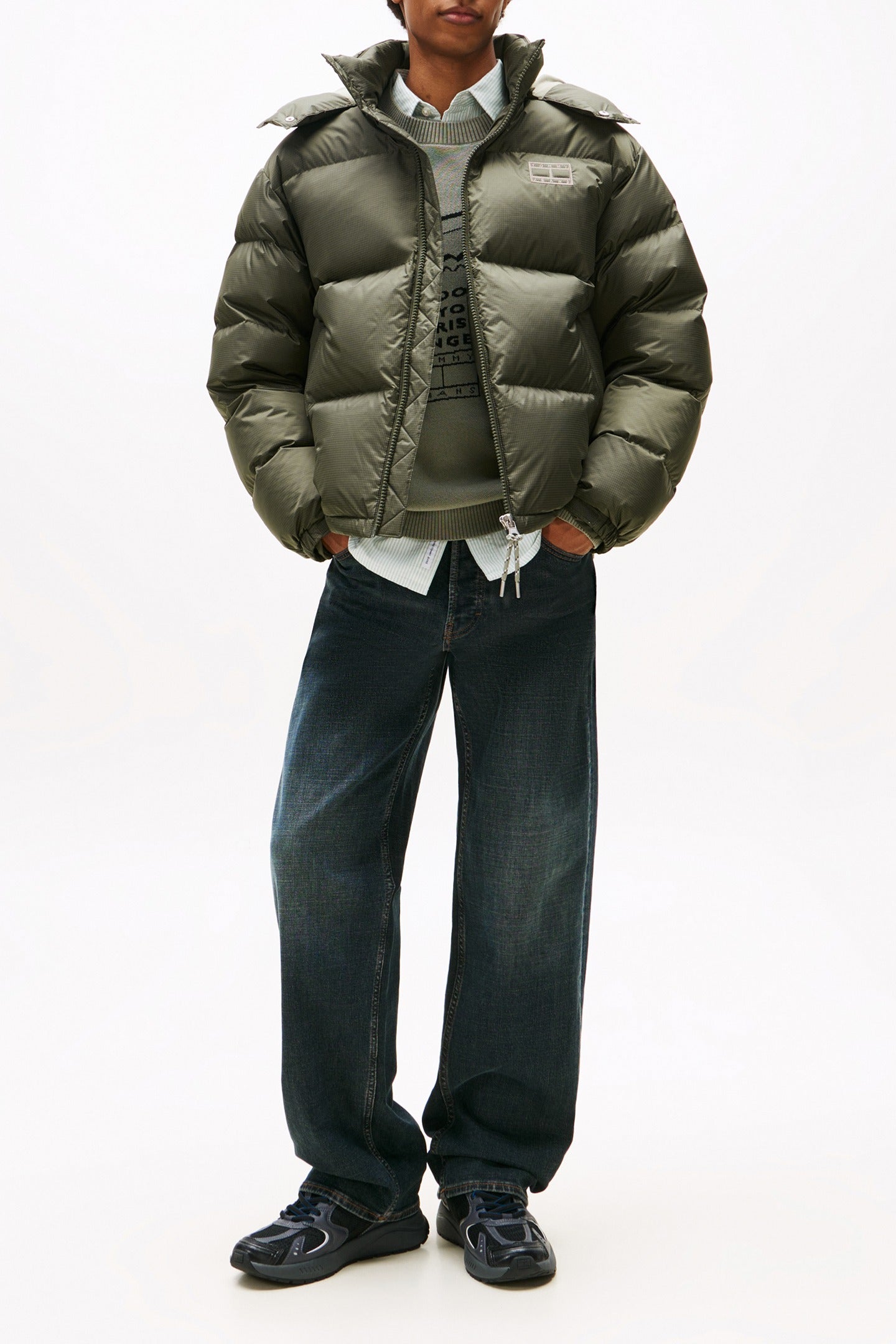 Giubbotto TOMMY HILFIGER Verde DM0DM22036