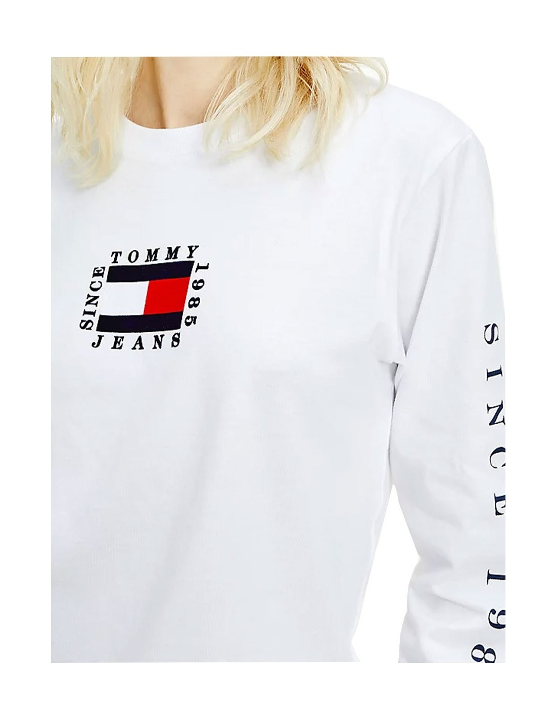 T-Shirt Tommy Jeans TJW Tommy Flag Longsleeve