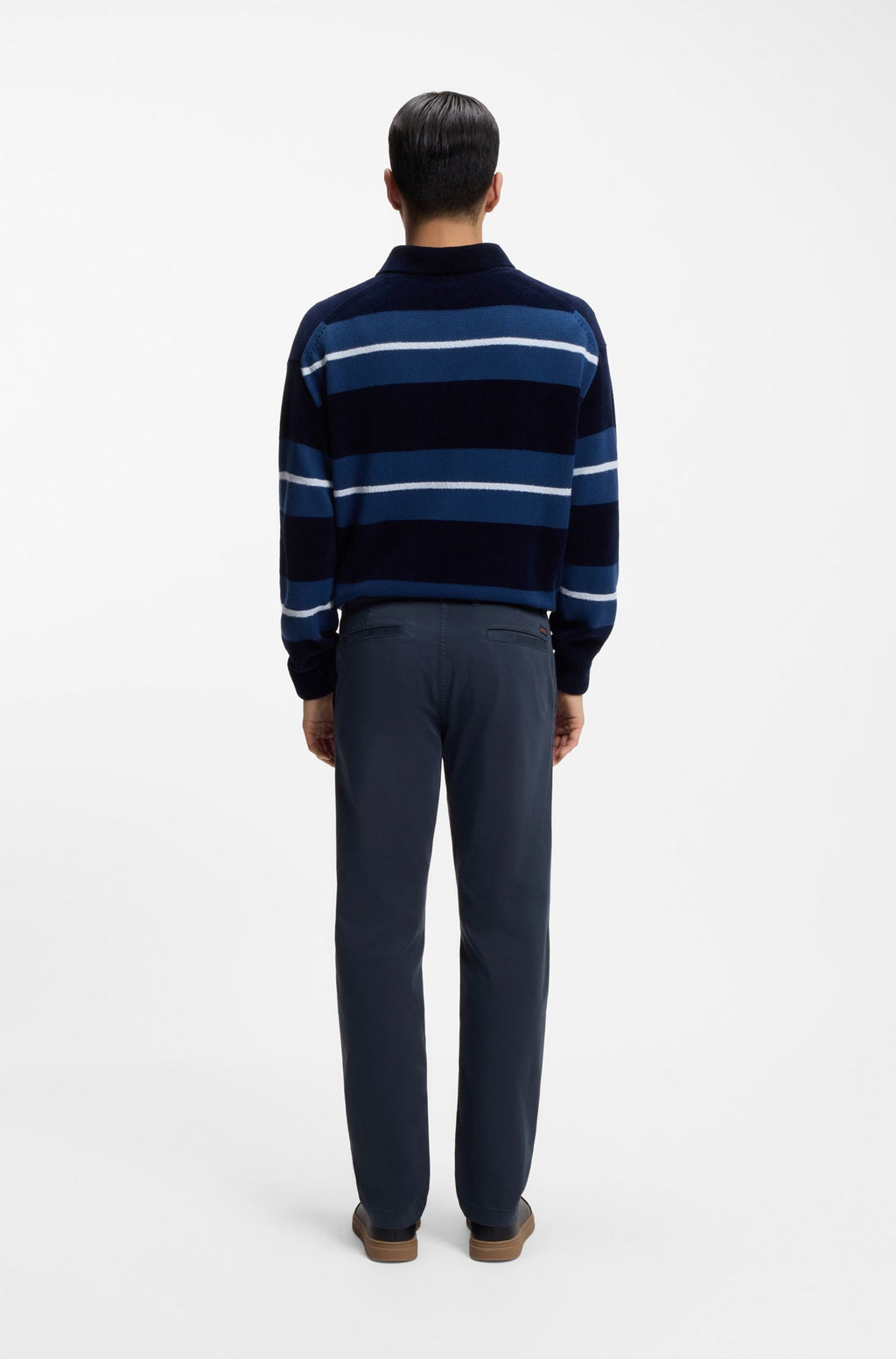 Pantaloni BOSS Blu 50534378 CHINO REGULAR1