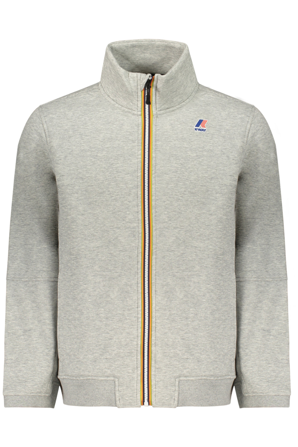 Felpa K-way Grigio K4147MWPEPINBRUSHEDPC