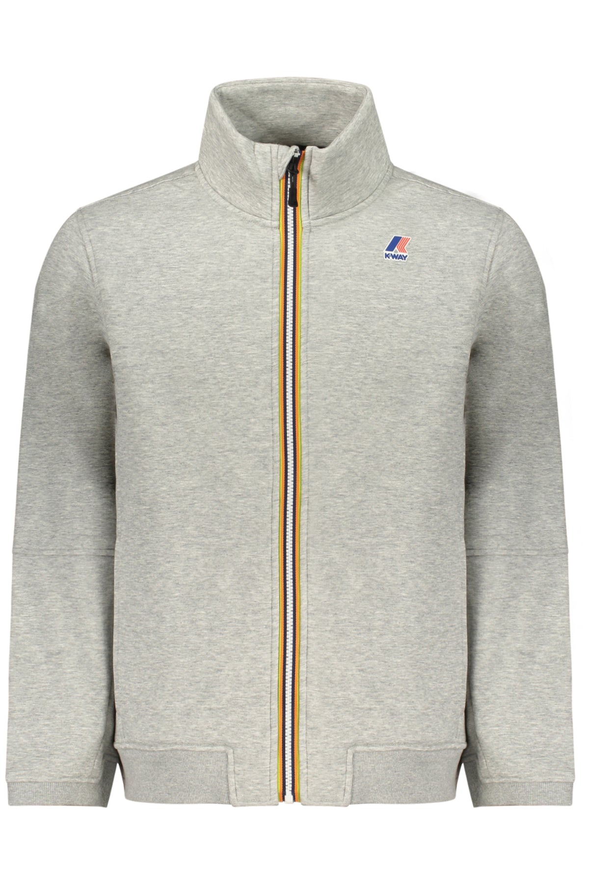 Felpa K-way Grigio K4147MWPEPINBRUSHEDPC