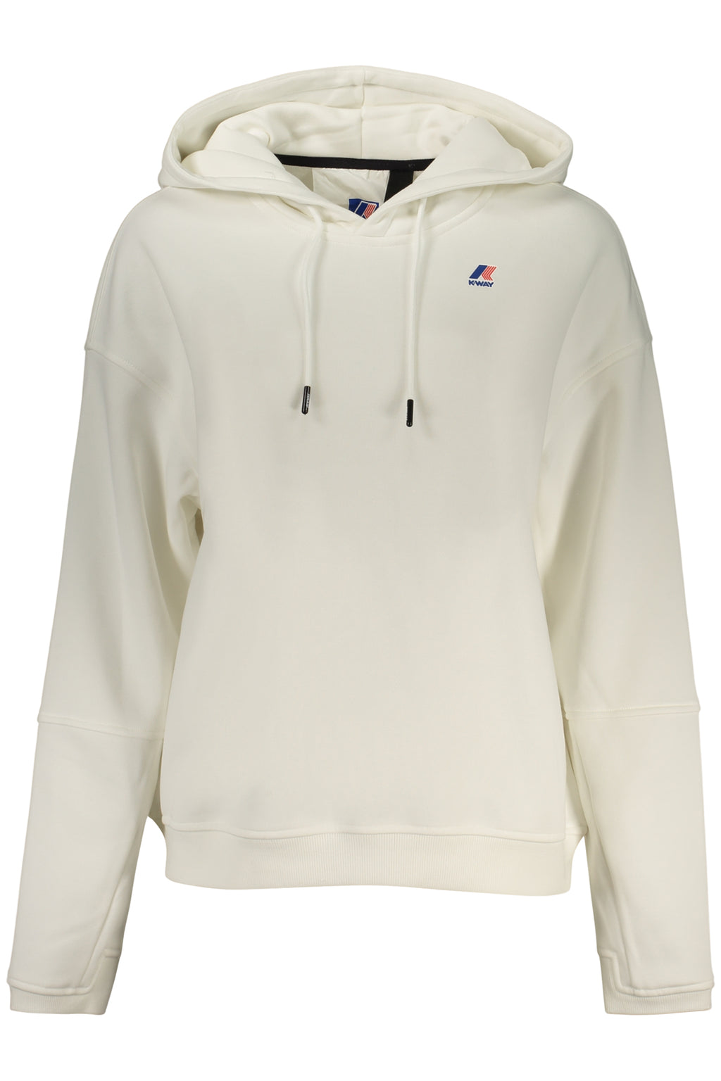 Felpa K-way Bianco K4147KWNINETTEBRUSHEDPC