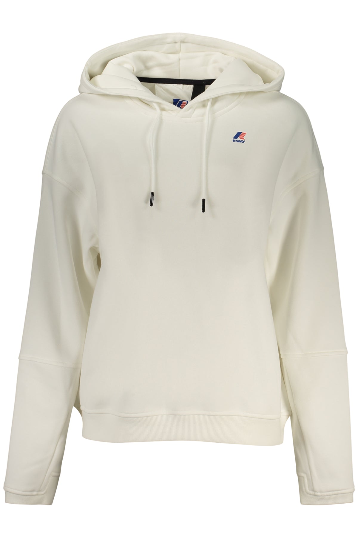 Felpa K-way Bianco K4147KWNINETTEBRUSHEDPC