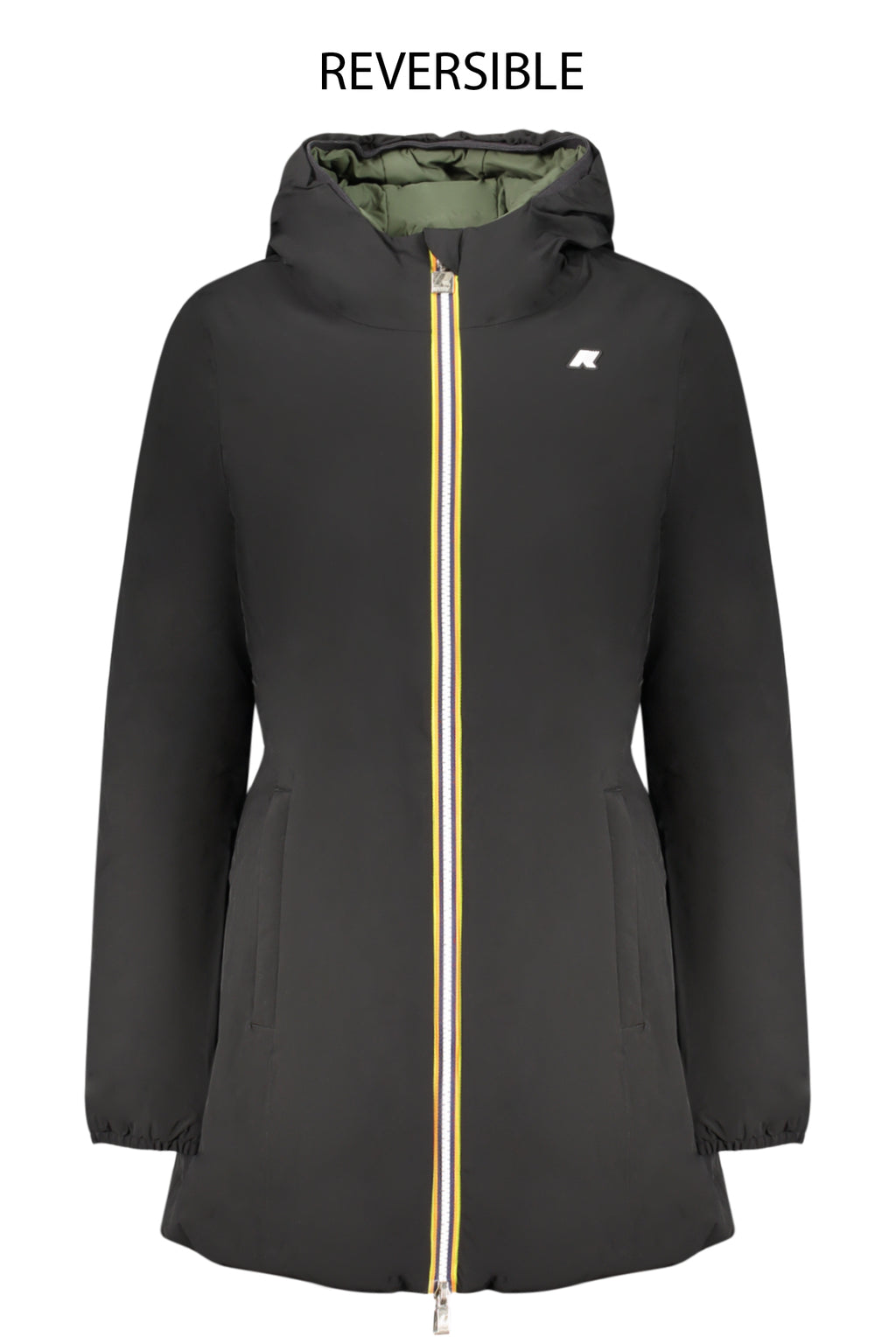 Giubbotto K-way Nero K6128UWDENISESTWARMDOUBLE