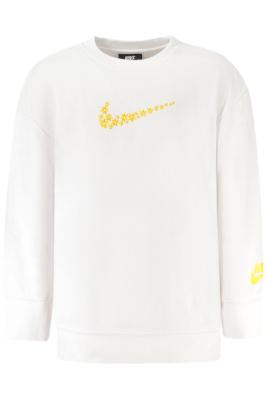 Felpa Bambina Nike Bianco 36J045