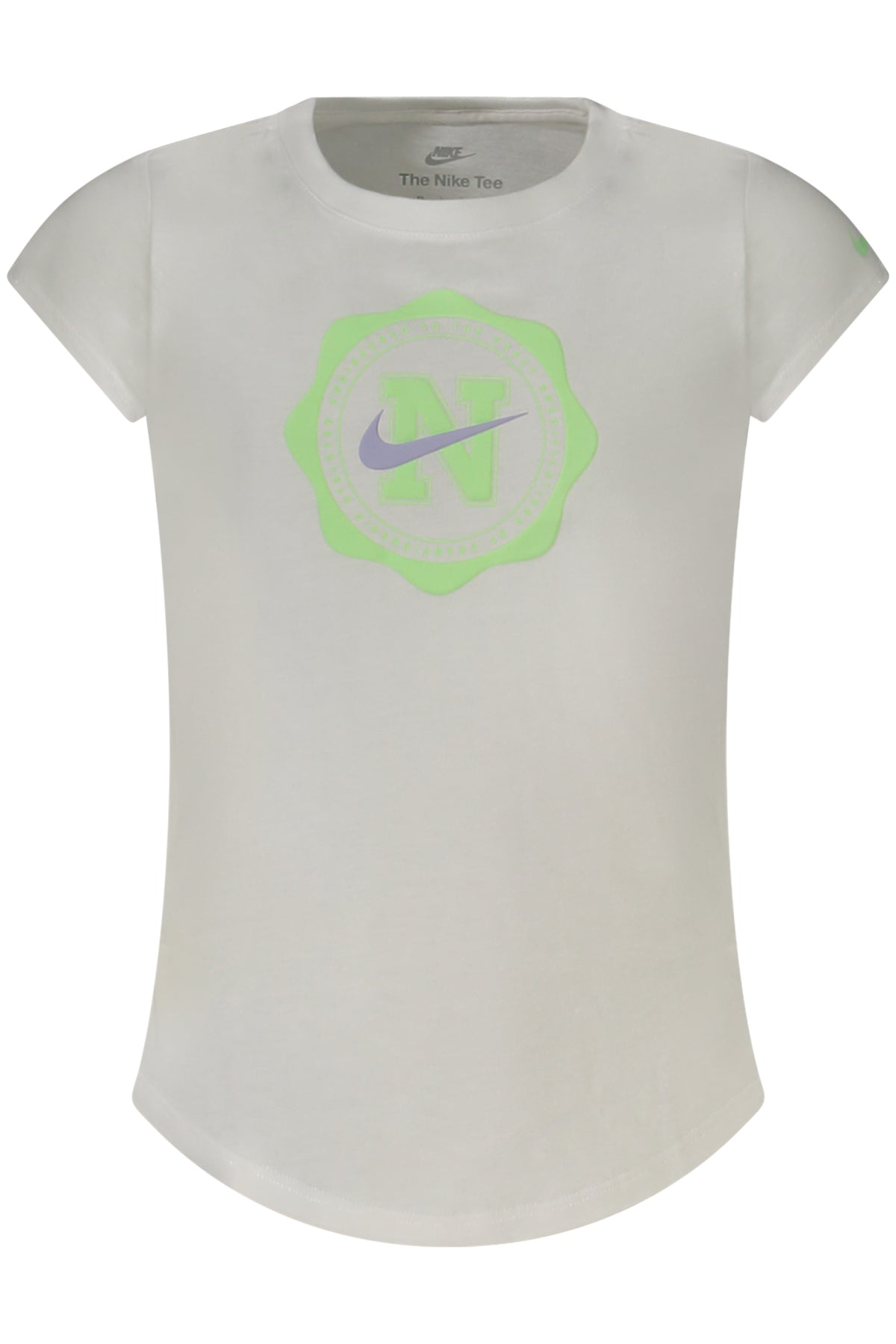 T-Shirt Bambina Nike Bianco 36L996