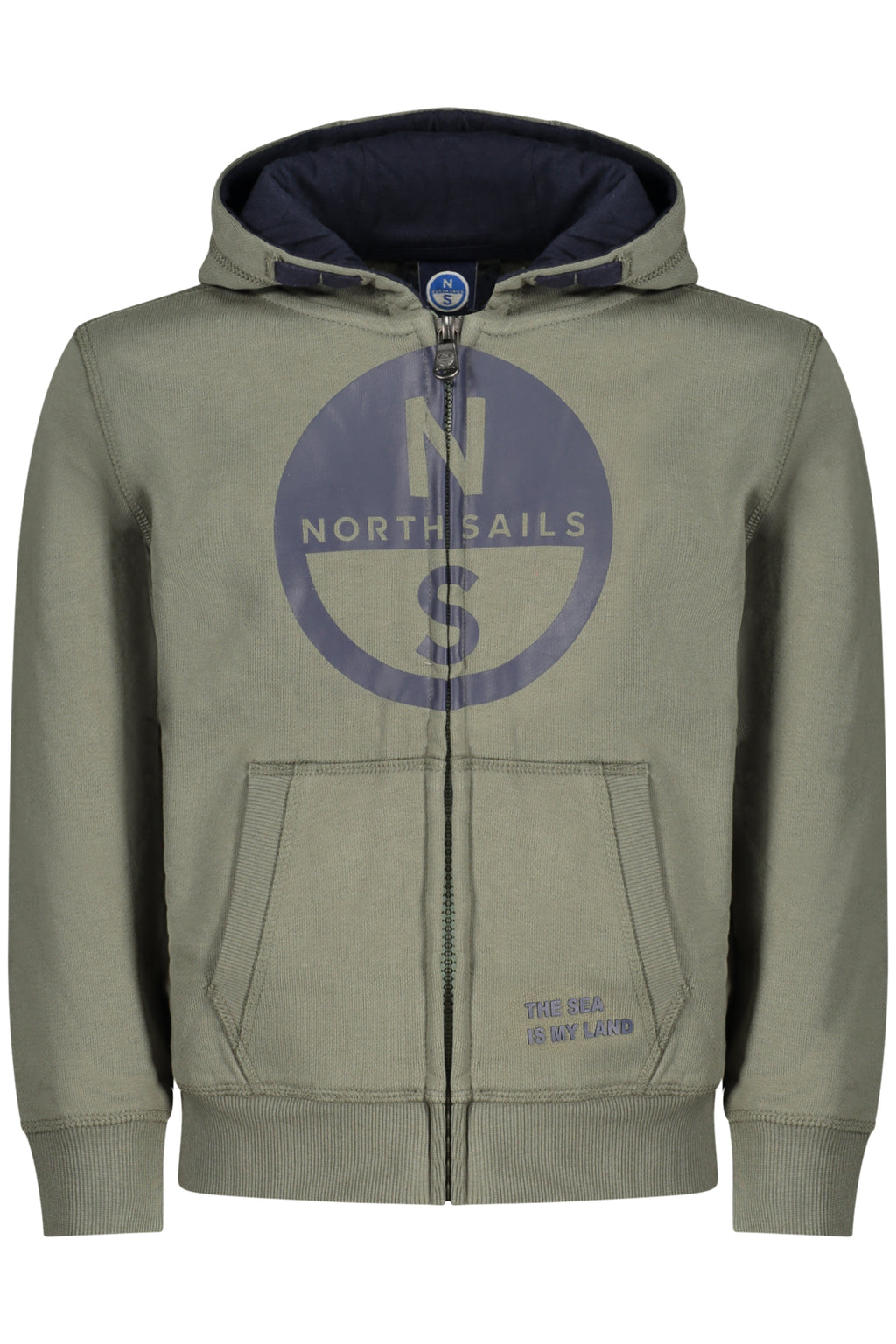 Felpa Bambino North Sails Verde 794476000
